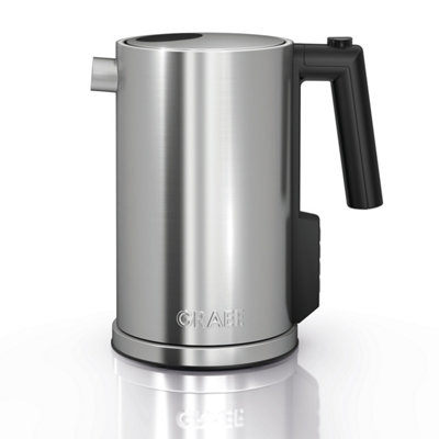 Graef 1.2L Kettle360 Swivel BaseOverheat ControlAuto-Shut OffFilter Coffee Function2015WStainless Steel from B&Q