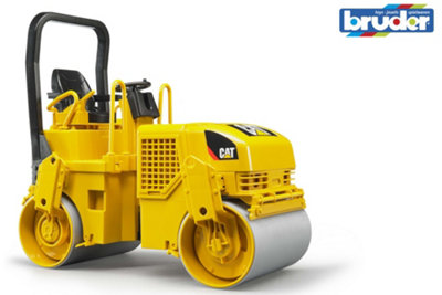 Bruder Cat Asphalt Drum Compactor Detailed Vehicle & Playset Model from B&Q