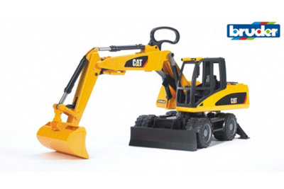 Bruder Cat Wheel Loader With Excavator Construction Loader Model from B&Q