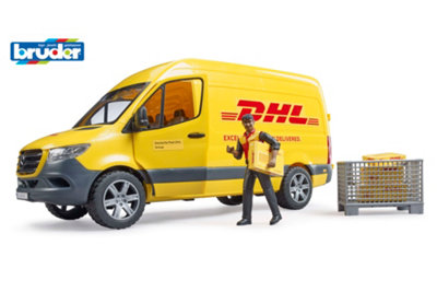 Bruder Mb Sprinter Dhl With Driver Parcel Delivery Vehicle Playset from B&Q