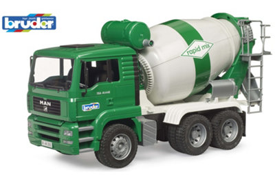 Bruder Man Tga Cement Mixer Truck 1:16 Scale - Image 12