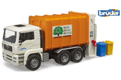 Bruder  Kids 1:16 Man Tga Rear Loading Garbage Truck ¿ D -  - 01:16 - Image 11