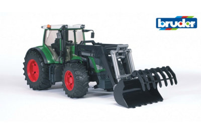Bruder Unisex Multicolor Fendt 936 Vario Green Tractor With Frontloader - Image 12