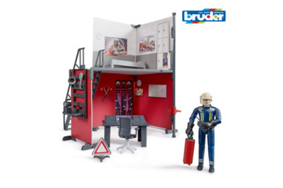 Bruder Bruder 1:16 bworld Fire station with fireman ¿ Det - Image 10