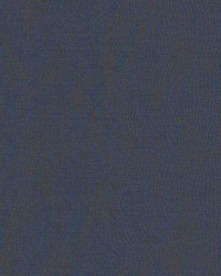 Galerie Imagine Blue Gold Graphic Contour Embossed Wallpaper from B&Q