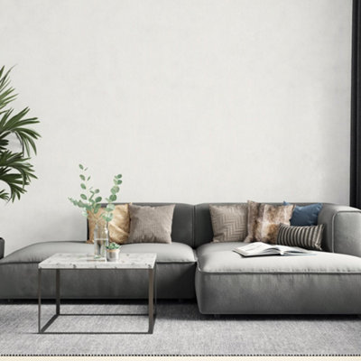Galerie Avalon White Verticle Texture Embossed Wallpaper from B&Q