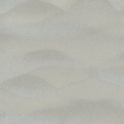 Galerie Hotel Beige Rolling Hills Glitter Landscape Wallpaper Roll from B&Q