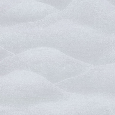 Galerie Hotel Beige Rolling Hills Glitter Landscape Wallpaper Roll from B&Q