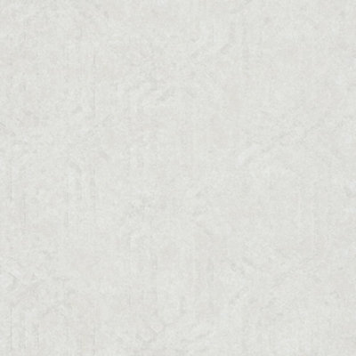 Galerie Hotel Cream Embossed Geometric Glitter Trellis Wallpaper Roll from B&Q