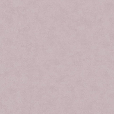 Galerie Flora Purple Linen Plain Texture Wallpaper from B&Q