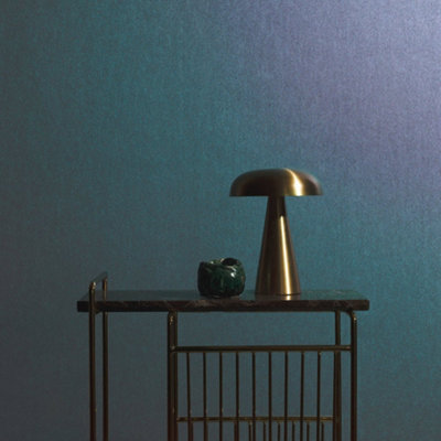 Galerie Eclectic Blue Metallic Look Wallpaper from B&Q