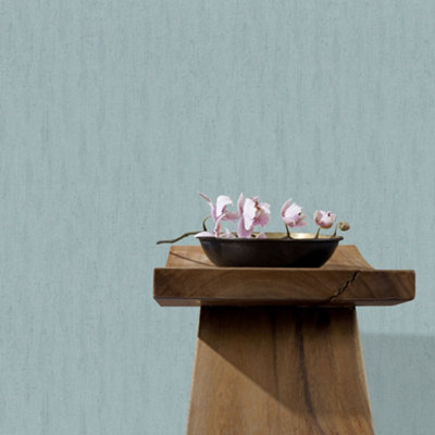 Galerie Loft Blue Scored Texture Textured Wallpaper from B&Q