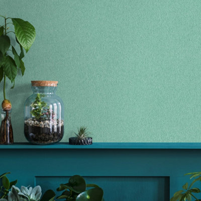 Galerie Energy Collection Green Fibre Effect Wallpaper Roll from B&Q