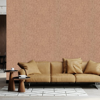 Galerie Energy Collection Gold Sheen Plain Scratch Effect Wallpaper Roll from B&Q