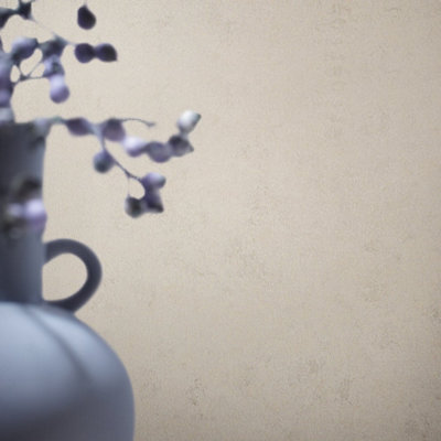 Galerie Earth Collection Cream Textured Arid Concrete Wallpaper Roll from B&Q