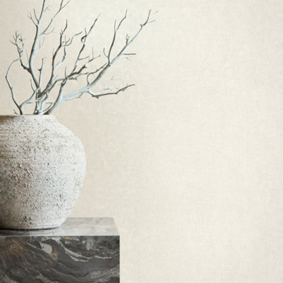 Galerie Earth Collection Silver Textured Scratch Effect Sheen Wallpaper Roll from B&Q