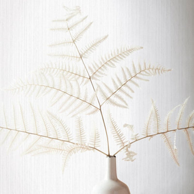 Galerie Earth Collection Grey Textured Silk Stripe Sheen Wallpaper Roll from B&Q