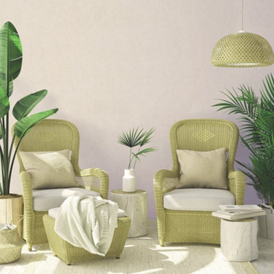 Galerie Earth Collection Cream Textured Scratch Effect Sheen Wallpaper Roll from B&Q