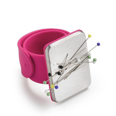 B&Q -  Arm Magentic Pin Cushion In Pink