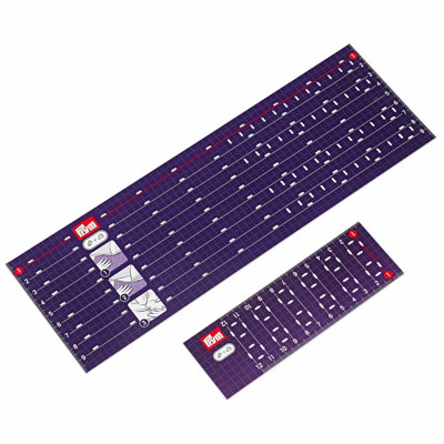 Prym General Purpose Ironing Ruler 2 Peice SetMetric from B&Q