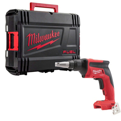 Milwaukee M18Fsg-0X 18V Fuel Drywall Screw Gun Brushless Autofeed Screwdriver from B&Q