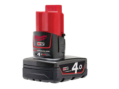 Milwaukee 12V 4Ah Li-Ion 4932430065 M12B4 Redlithium-Ion Battery Milm12B4 M12B4