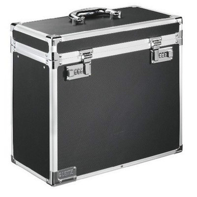 Leitz Lockable Personal Mobile Filing CaseFoolscap15 File CapacityColour: Black/chrome67170195 from B&Q