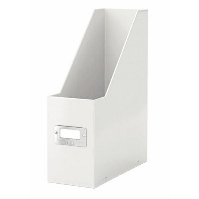 Leitz Click & Store White Magazine File from B&Q