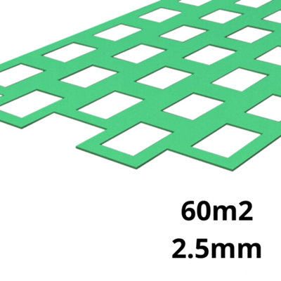 Corksystem Underlay Xps Thermo-Laminate Underfloor Heating (Wood/vinyl)60M2 (645.80 Sqft)Uk BrandHigh Performance from B&Q