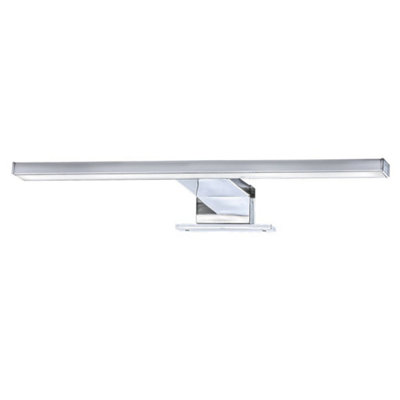 Briloner Bathroom Light Led Chrome Clamp Mirror Lamp from B&Q