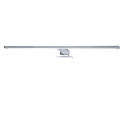 Briloner Bathroom Light Led Chrome Clamp Mirror Lamp 103mm from B&Q