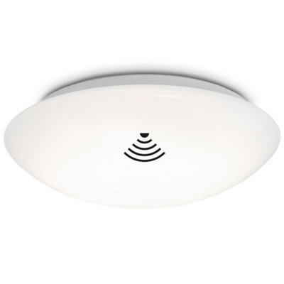 Briloner Mains-Powered Led White Motion Detector Ceiling Lamp (Dia)38Cm from B&Q