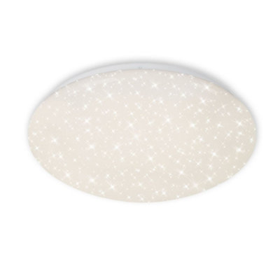 Briloner Mains-Powered Led White Dimmable Ceiling Lamp (Dia)38Cm from B&Q