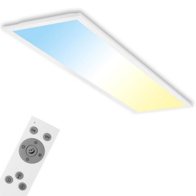 Briloner Mains-Powered Led White Dimmable Led Panel from B&Q