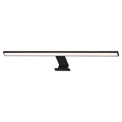 Briloner Bathroom Light Led Black Clamp Mirror Lamp from B&Q