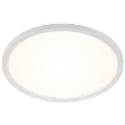 Briloner Mains-Powered Led White Dimmable Ceiling Lamp (Dia)42Cm from B&Q