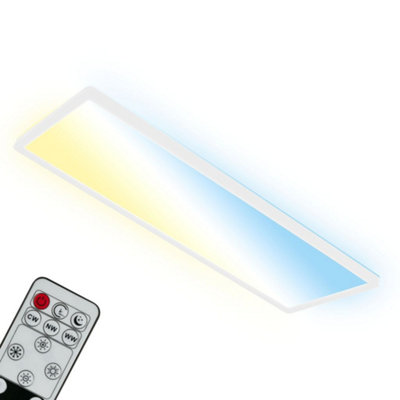 Briloner Mains-Powered Led White Dimmable Led Panel from B&Q