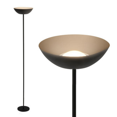 Briloner Rechargeable Led Floor Lamp Cordless Standing Reading Light Living Room Dimmable 170Cm Black from B&Q