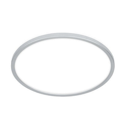 Briloner Mains-Powered Led Chrome Backlight Ceiling Lamp (Dia)29Cm from B&Q