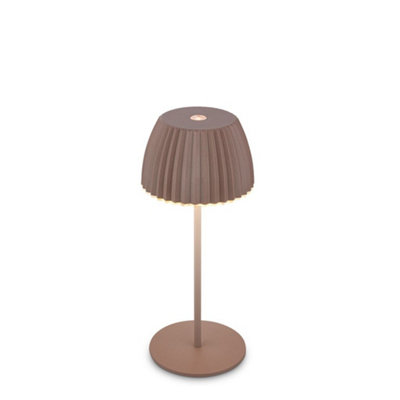 Briloner Battery Powered Umbrasand Dimmable Table Lamp from B&Q