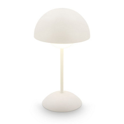 Briloner White Rechargeable Led Table Lamp Desk Night Light Dimmable Cordless Touch from B&Q