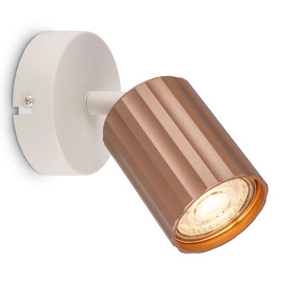 Briloner Wall Light Adjustable Gu10 Single Spotlight Reading Lamp Hallway from B&Q