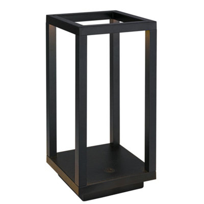 Briloner Led Lantern Table Lamp Rechargeable Light Dimmable Cordless Cct Touch Black from B&Q