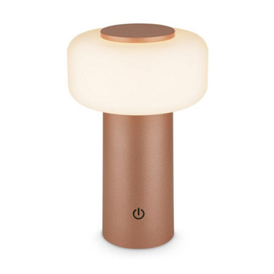 Briloner Coffee Table Lamp Rechargeable Led Night Light Dimmable Cordless Touch 20.6Cm from B&Q