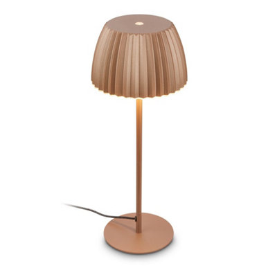 Briloner Brown Desk Light Usb-C Table Lamp Dimmable 8W  36Cm from B&Q