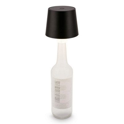 Briloner Black Bottle Light Usb Rechargeable Table Lamp Dimmable Touch Cordless Outdoor from B&Q