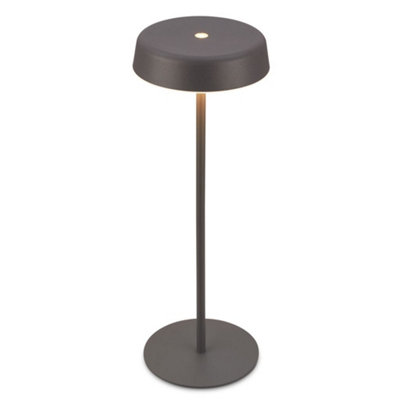 Briloner Led Table Lamp Rechargeable Light Dimmable Cordless Touch Ip44 Outdoor Anthracite from B&Q