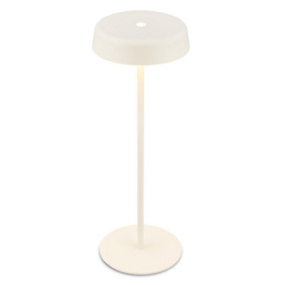 Briloner Led Table Lamp Rechargeable Light Dimmable Cordless Touch Ip44 Outdoor White from B&Q