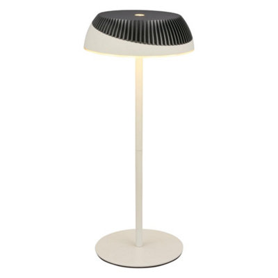 Briloner Alusta Black Grey Table Lamp Led Rechargeable Light Dimmable Touch Cordless Ip44 German Design Award Winner from B&Q