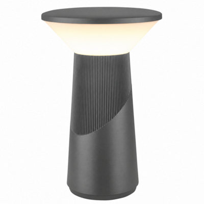 Briloner Black Table Lamp Led Rechargeable Light Dimmable Touch Cordless Ip44German Design Award Winner from B&Q